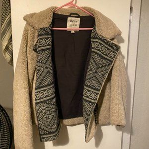 Dylan - Faux Fur Cross Over Jacket